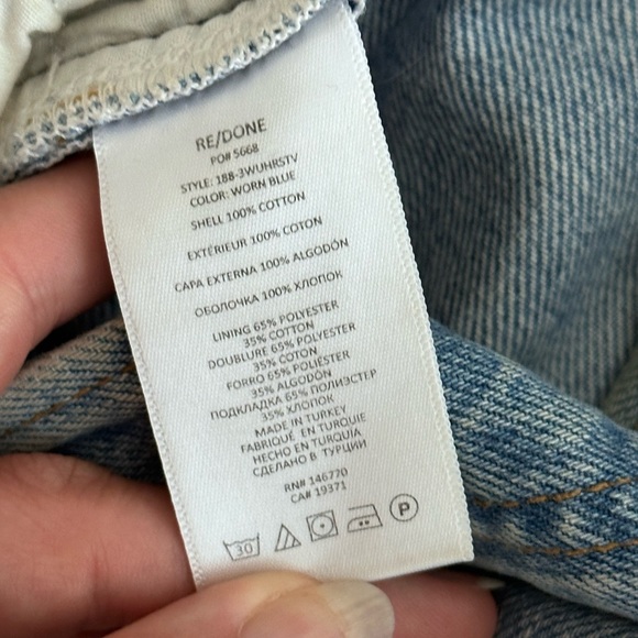 Re/Done size 23 jeans - Picture 4 of 4
